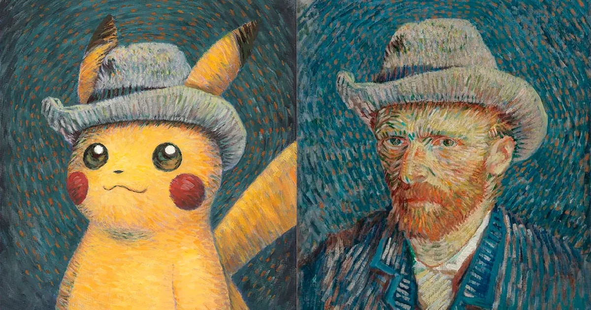 Tras el éxito, el museo Van Gogh retira las cartas de Pokémon inspiradas en el pintor