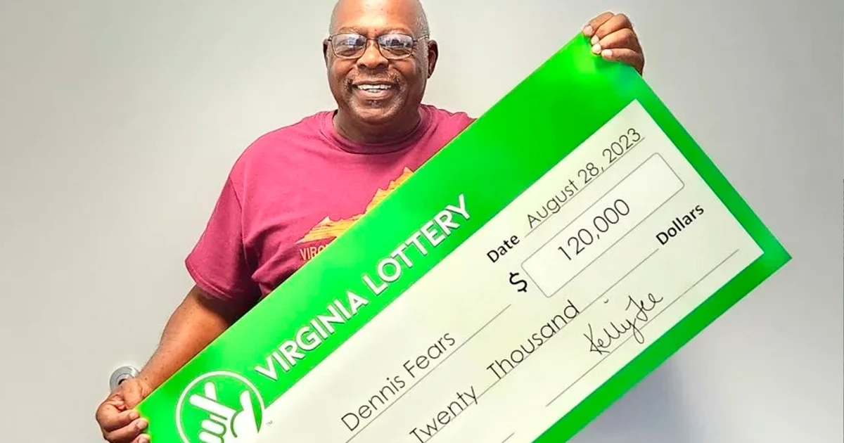 Un hombre de Virginia ganó la lotería 24 veces usando una combinación inusual