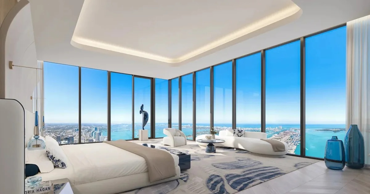 Waldorf Astoria Miami: así es su exclusivo penthouse de USD 50 Millones