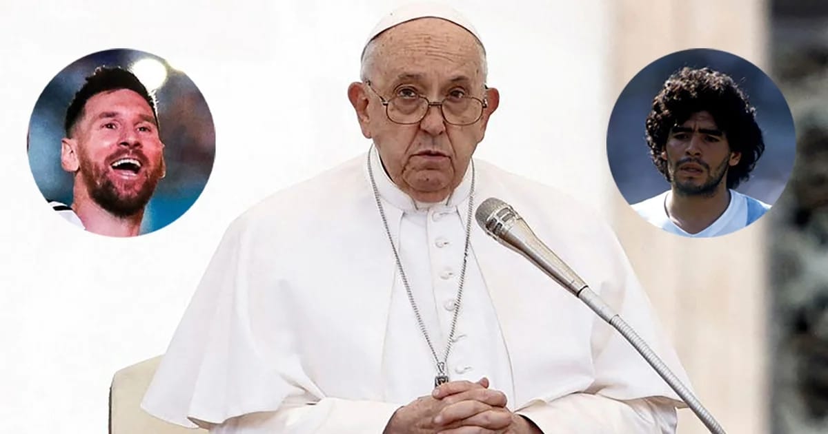 1“¿Messi o Maradona?  Agrego un tercero”: la sorprendente reflexión del Papa Francisco cuando le preguntaron por el mejor jugador de la historia