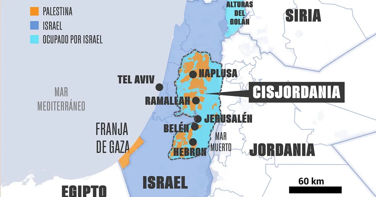 Cómo funcionaría la solución de dos Estados para israelíes y palestinos