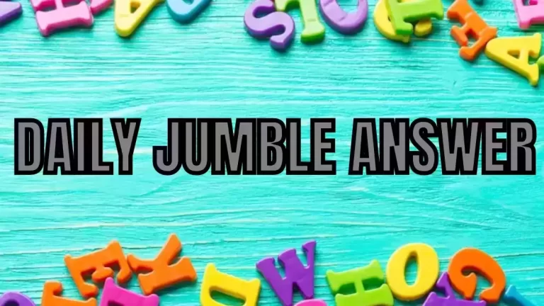 Having two cartoons in the same Jumble puzzle was — Daily Jumble Answer