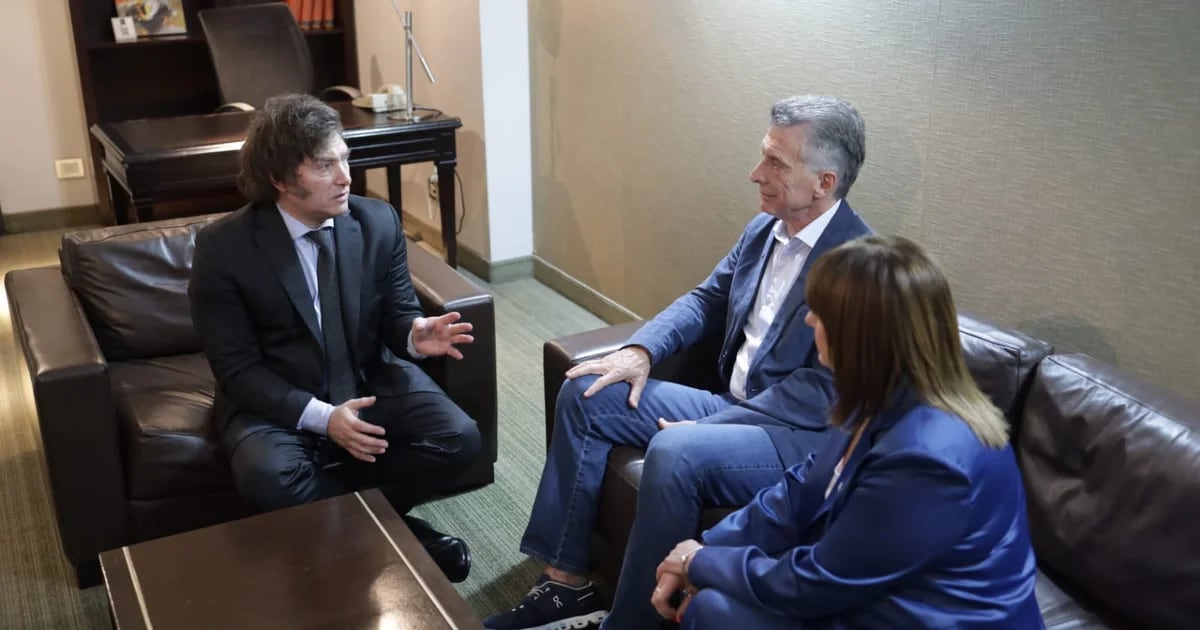 Mauricio Macri y Patricia Bullrich se reunieron con Javier Milei tras el triunfo en la segunda vuelta