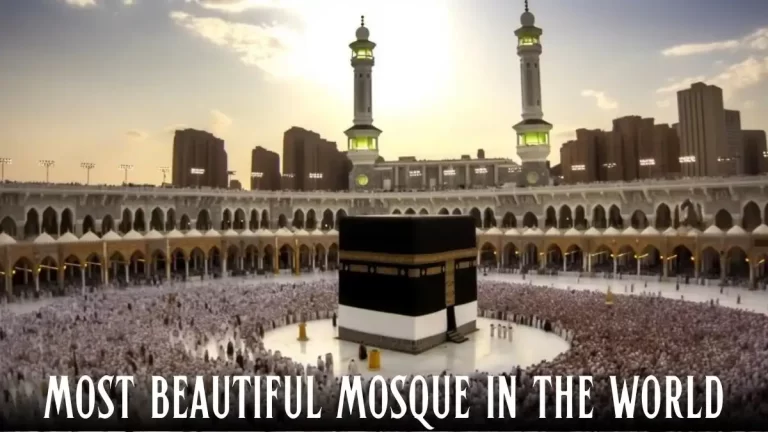 Most Beautiful Mosque in the World - Top 10 Architectural Splendor