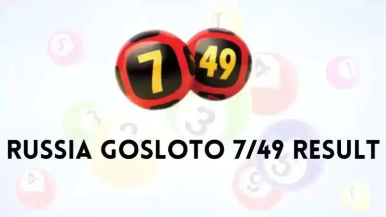 Russia Gosloto 7/49 Result 29 November 2023 Check 7 out of 49 winning numbers