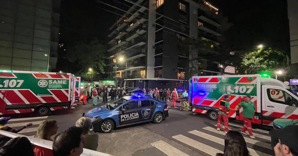Se incendió una guardia en Palermo: tres detenidos y un policía fueron hospitalizados
