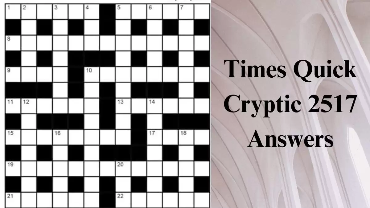 Times Quick Cryptic 2517 Answers Today November 1, 2023