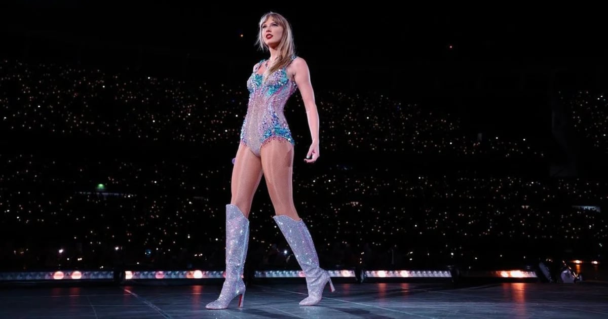 Un fan se quedó con el souvenir más codiciado del concierto de Taylor Swift en Río de Janeiro
