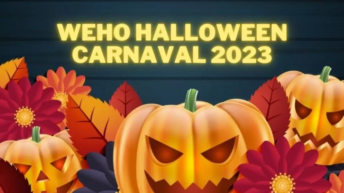 WeHo Halloween Carnaval 2023, When is WeHo Halloween Carnaval 2023?