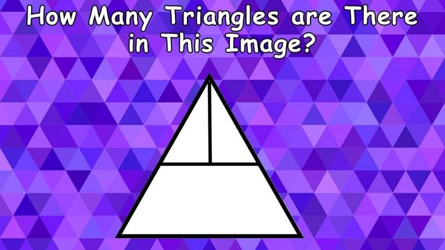 Brain Teaser Eye Test: How Many Triangles are There in This Image?