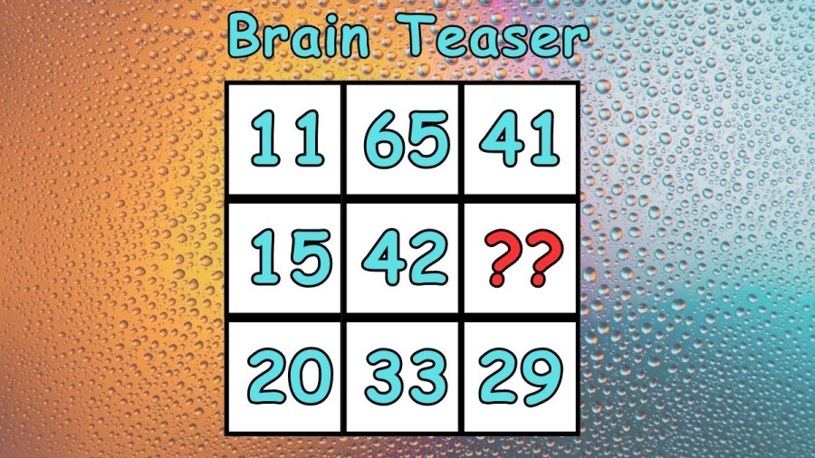 Brain Teaser: Only a Genius can Find the Missing Number in this Math Challenge