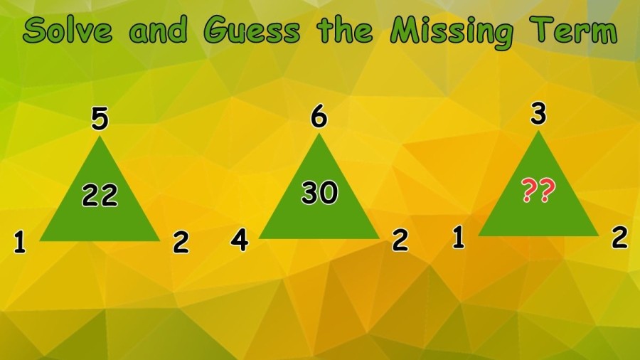 Brain Teaser: Solve and Guess the Missing Term