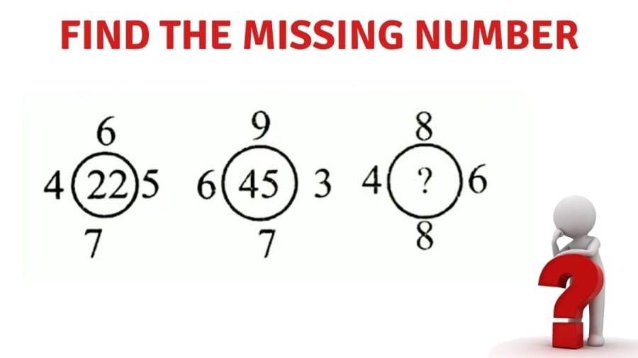 Test your IQ with this Brain Teaser and Find the Missing Number
